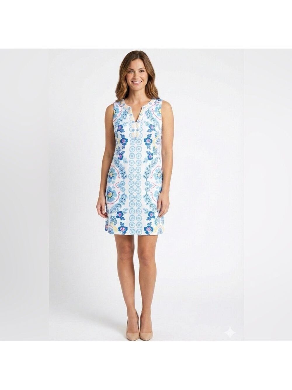 LAUNDRY By Shelli Segal Fully Lined Sheath Dress Embellished and Beaded US SZ 4